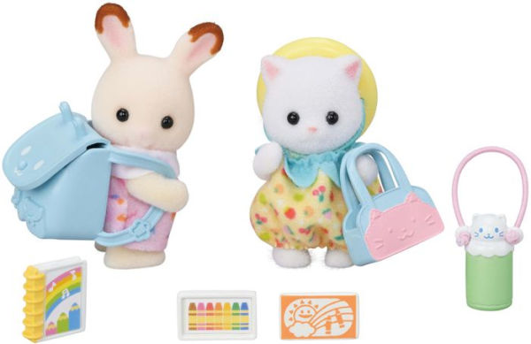 Calico Critters Nursery Friends -Walk Along Duo - Where The Sidewalk Ends Toy Shop