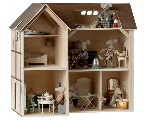Mouse Hole Farmhouse - Where The Sidewalk Ends Toy Shop