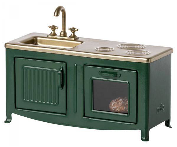 Kitchen, Mouse - Dark green - Where The Sidewalk Ends Toy Shop