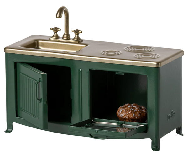 Kitchen, Mouse - Dark green - Where The Sidewalk Ends Toy Shop