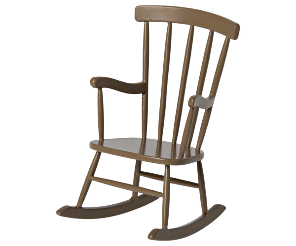 Rocking chair, Mouse - Light brown - Where The Sidewalk Ends Toy Shop