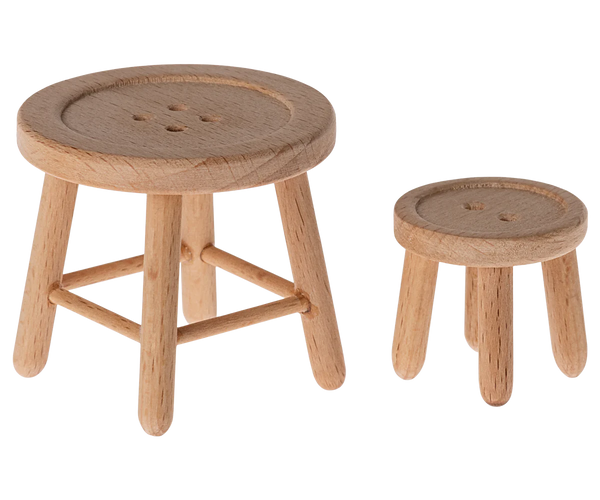 Table and stool set, Mouse - Where The Sidewalk Ends Toy Shop