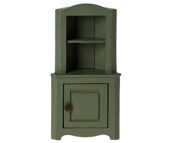 Corner cabinet, Mouse - Dark green - Where The Sidewalk Ends Toy Shop