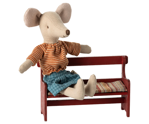 Bench, Mouse - Red - Where The Sidewalk Ends Toy Shop