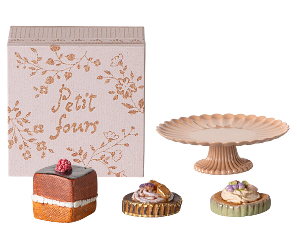Cakes and Cakestand, Mini - Where The Sidewalk Ends Toy Shop