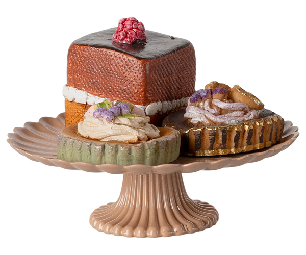 Cakes and Cakestand, Mini - Where The Sidewalk Ends Toy Shop