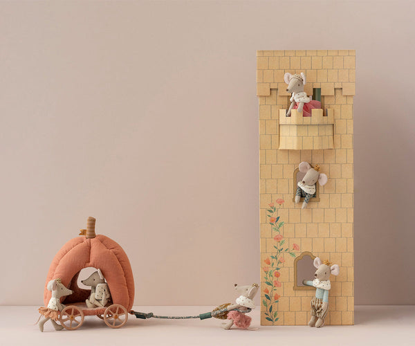 Pumpkin Carriage, Mouse - Where The Sidewalk Ends Toy Shop