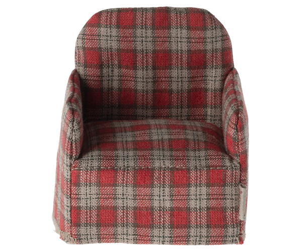 Chair, Mouse - Red checker - Where The Sidewalk Ends Toy Shop