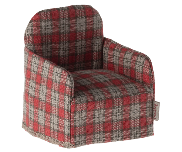 Chair, Mouse - Red checker - Where The Sidewalk Ends Toy Shop