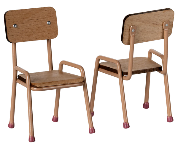 Table and chair set, Mouse - Dark powder - Where The Sidewalk Ends Toy Shop