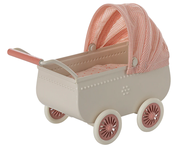 Pram, Mouse - Coral - Where The Sidewalk Ends Toy Shop