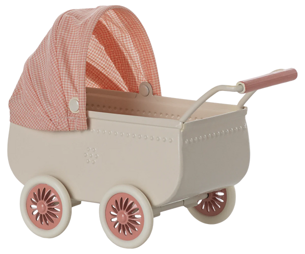 Pram, Mouse - Coral - Where The Sidewalk Ends Toy Shop