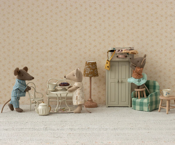 Café set, Mouse, Small - Off white - Where The Sidewalk Ends Toy Shop