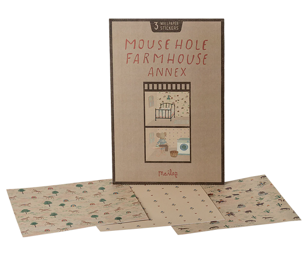 Wallpaper, Mouse hole Farmhouse - Annexd - Where The Sidewalk Ends Toy Shop