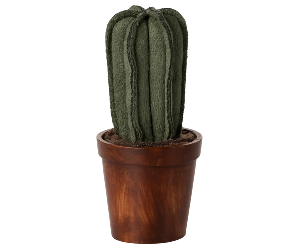 Flower pot with cactus, Miniature - Where The Sidewalk Ends Toy Shop