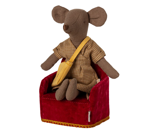 Folding chair, Mouse - Red - Where The Sidewalk Ends Toy Shop