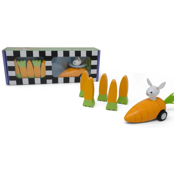 Bunny & Carrot Bowling Game - Where The Sidewalk Ends Toy Shop