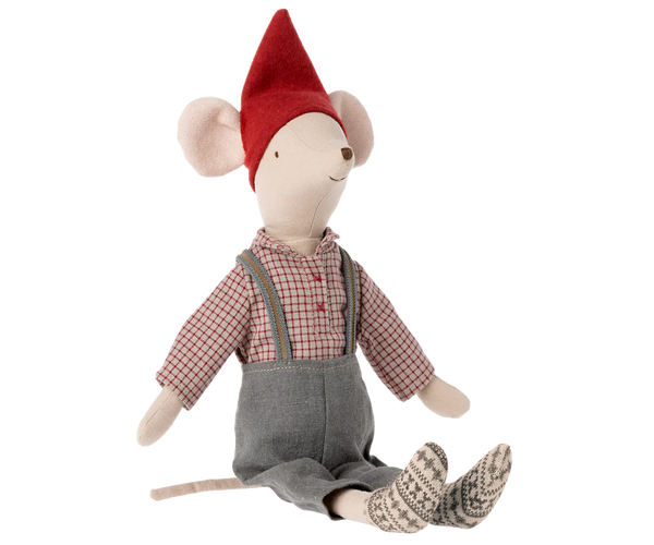 Christmas mouse, Medium - Boy - Where The Sidewalk Ends Toy Shop