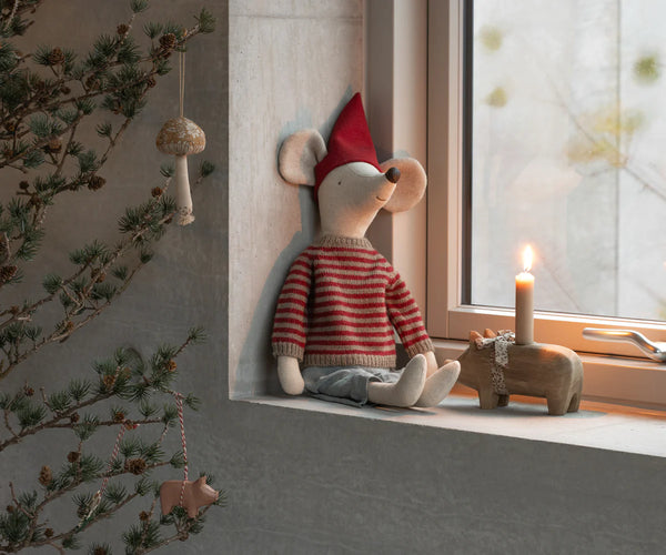 Christmas mouse, Maxi - Boy New - Where The Sidewalk Ends Toy Shop