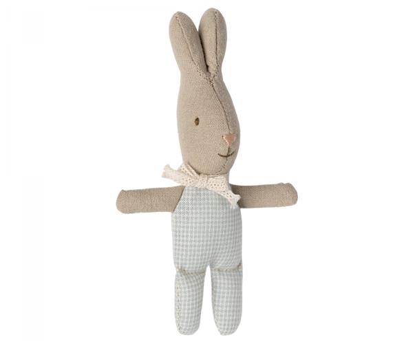 Rabbit, My - Light blue check - Where The Sidewalk Ends Toy Shop