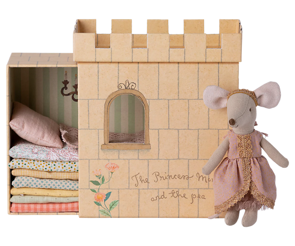 Princess and The Pea, Big Sister Mouse New - Where The Sidewalk Ends Toy Shop