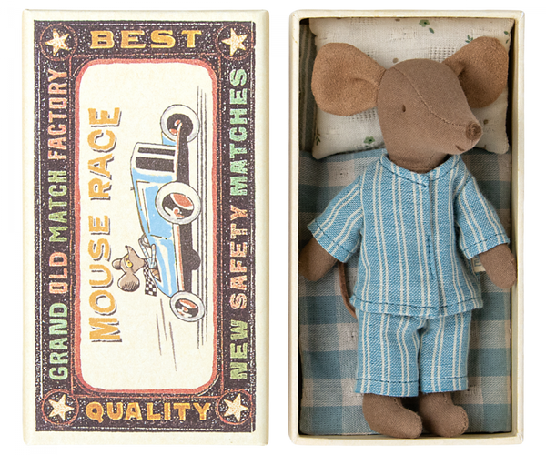 Big Brother Mouse in Box- Brown - Where The Sidewalk Ends Toy Shop