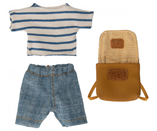 Clothes and bag, Big brother mouse - Where The Sidewalk Ends Toy Shop