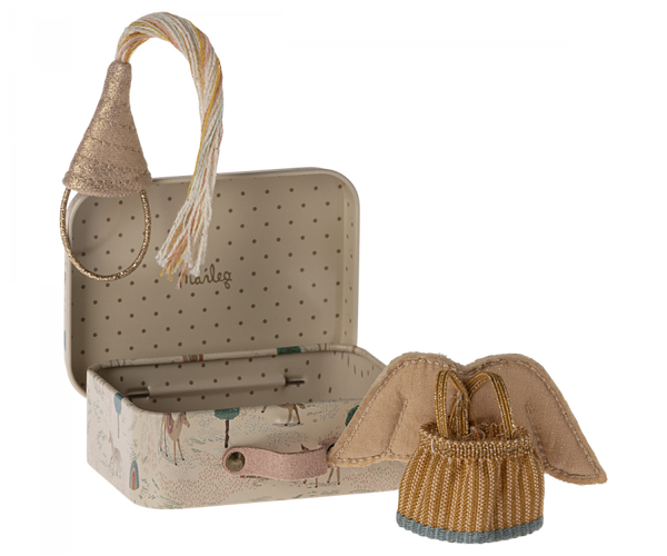 Fairy clothes in suitcase, Little sister mouse - Where The Sidewalk Ends Toy Shop