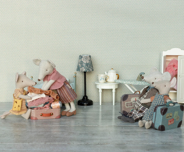 Overalls & Shirt in Suitcase, Mouse - Big Brother - Where The Sidewalk Ends Toy Shop