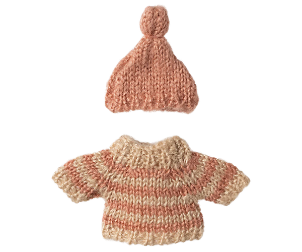 Knitted Sweater and Hat, Big Sister Mouse - Where The Sidewalk Ends Toy Shop