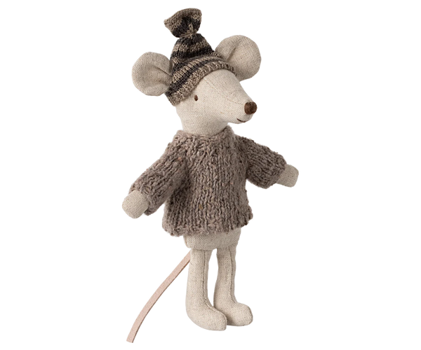 Knitted Sweater and Hat, Big Brother Mouse - Where The Sidewalk Ends Toy Shop