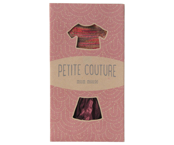Skirt and Knitted Blouse, Mum Mouse - Where The Sidewalk Ends Toy Shop