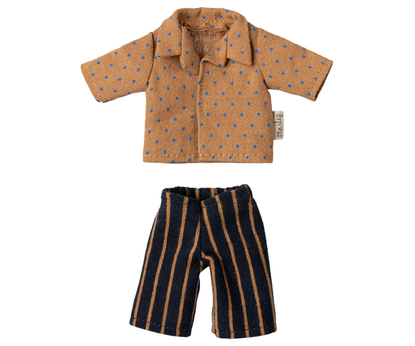 Shirt and striped pants, Dad mouse - Where The Sidewalk Ends Toy Shop