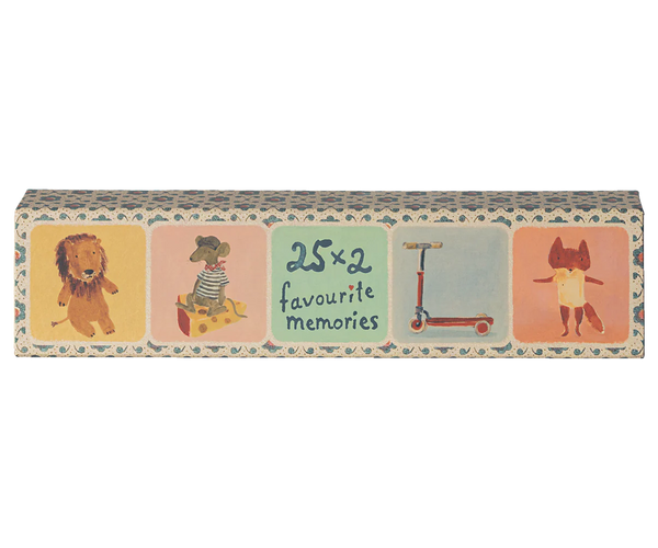 Memory game, 50 pcs - Where The Sidewalk Ends Toy Shop