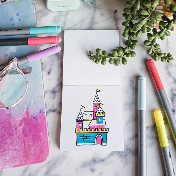 Mythical and Magical Mini Coloring Book - Where The Sidewalk Ends Toy Shop