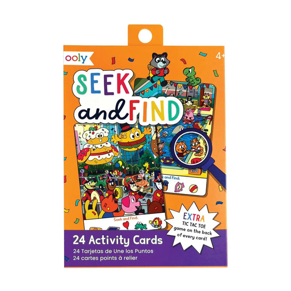 Seek & Find Activity Cards - Set of 24 - Where The Sidewalk Ends Toy Shop