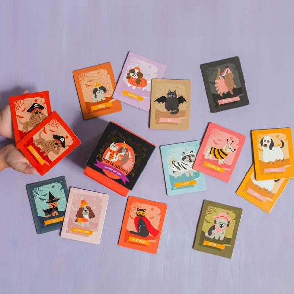 Trick or Treat Pets Memory Card Game - Where The Sidewalk Ends Toy Shop