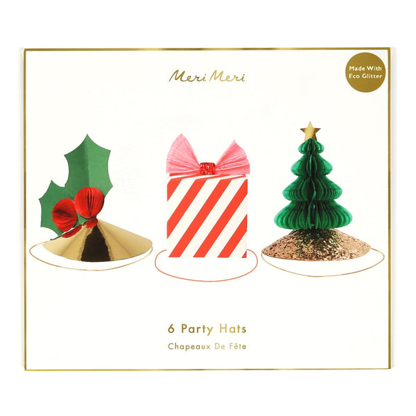 Mixed Christmas Party Hats - Where The Sidewalk Ends Toy Shop