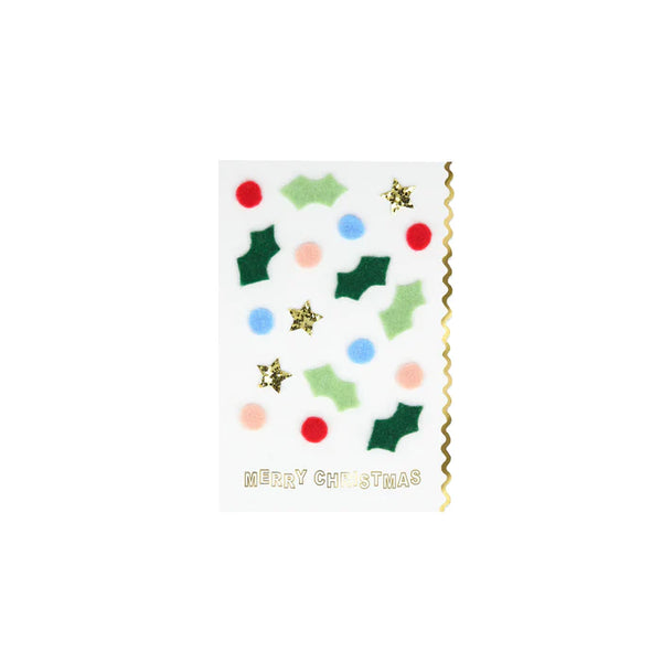 Christmas Felt Card Kit - Where The Sidewalk Ends Toy Shop
