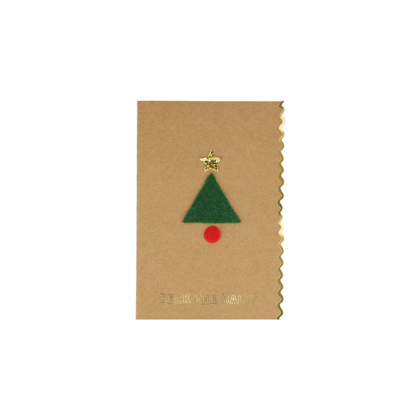 Christmas Felt Card Kit - Where The Sidewalk Ends Toy Shop