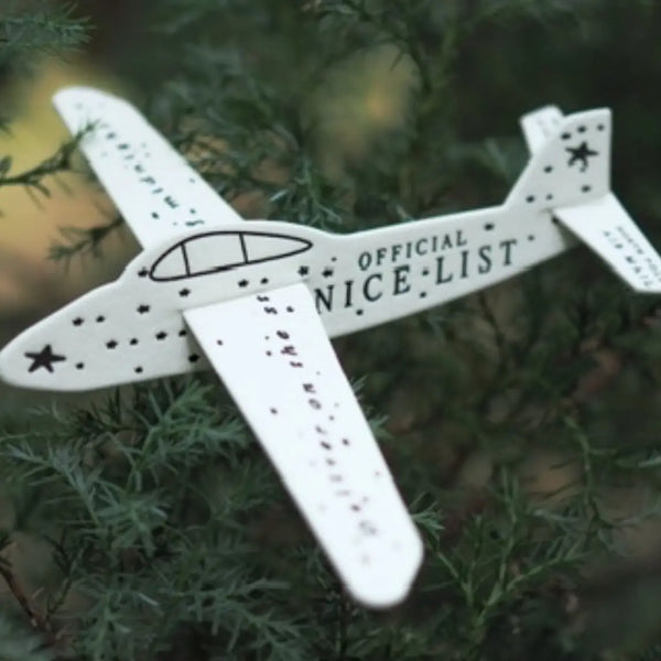 North Pole Airplane - Where The Sidewalk Ends Toy Shop