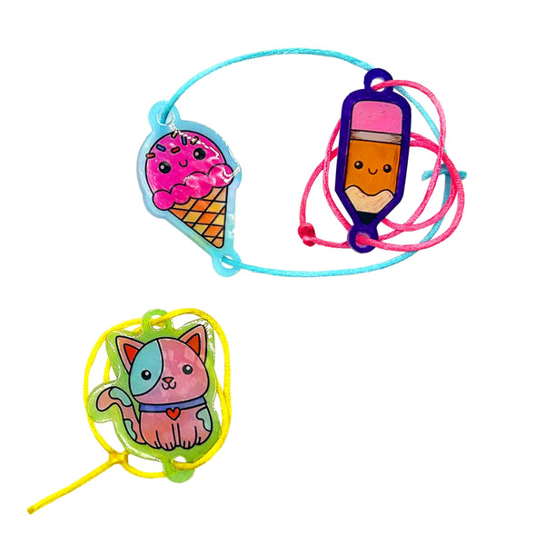 Shrink-Its! D.I.Y. Shrink Art Bracelets Kit - B.F.F. - Where The Sidewalk Ends Toy Shop