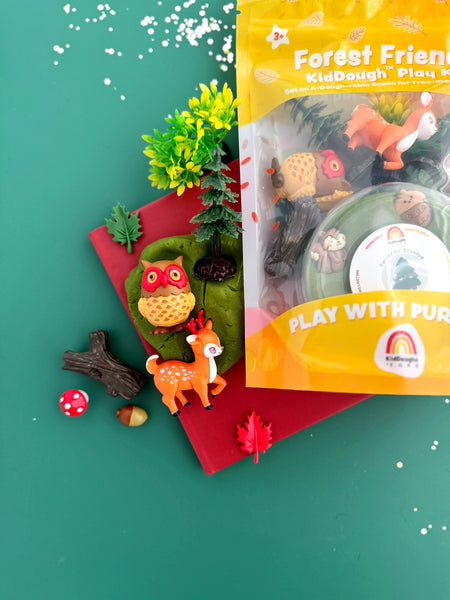 Forest Friends Kiddough Play Kit - Where The Sidewalk Ends Toy Shop