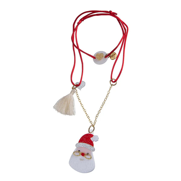 Santa Claus Necklace - Where The Sidewalk Ends Toy Shop