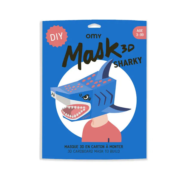 3D Shark Mask - Where The Sidewalk Ends Toy Shop