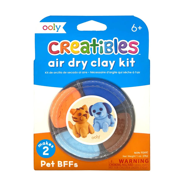 Creatibles D.I.Y. Air-Dry Clay Kit: Pet Bffs - Where The Sidewalk Ends Toy Shop