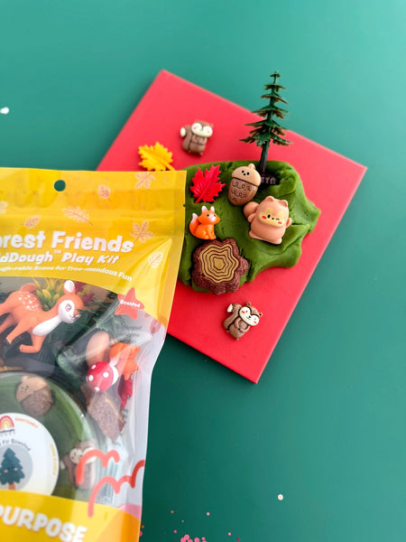 Forest Friends Kiddough Play Kit - Where The Sidewalk Ends Toy Shop