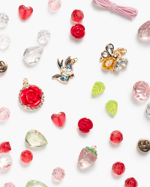 Make It Rosey Mini Bead Kit - Where The Sidewalk Ends Toy Shop