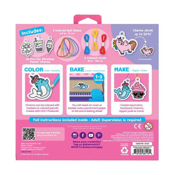 Shrink-Its! D.I.Y. Shrink Art Kit - Cute Crew - Where The Sidewalk Ends Toy Shop