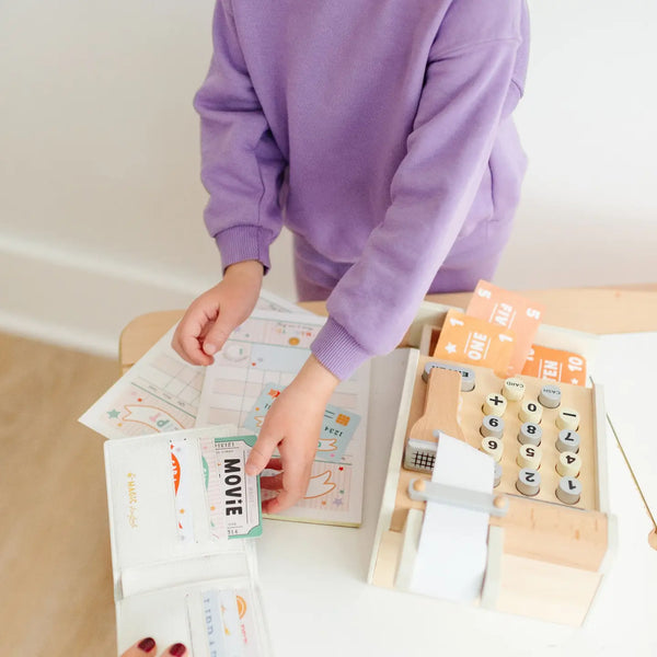 Pretend Play Wallet + Credit Card Set - Where The Sidewalk Ends Toy Shop